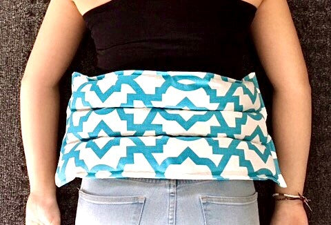 Copy of Microwave Heating Pad | flax heating pad, microwave heat pack, hot cold pack, self care gift, neck wrap, lavender or unscented